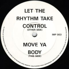 DJ Seduction - DJ Seduction - Let The Rhythm Take Control - Impact