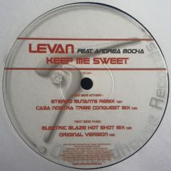 Levan Feat Andrea Mocha  - Levan Feat Andrea Mocha  - Keep Me Sweet - Diamondhouse Records 2