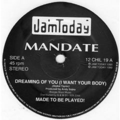Mandate - Mandate - Dreaming Of You (I Want Your Body) - Jam Today