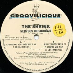 The Shrink - The Shrink - Nervous Breakdown - Groovilicious