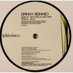 Danny Bonnici - Danny Bonnici - Return 2 Saturn - Hiddenform 1