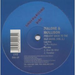 Malone & Mollison Present - Malone & Mollison Present - Back To The Old Skool Vol 1 - Underground Vibe