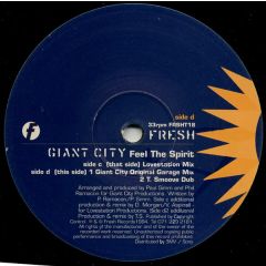 Giant City - Giant City - Feel The Spirit - Fresh