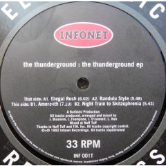 Thunderground - Thunderground - The Thunderground EP - Infonet