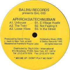 Daniel Wang - Daniel Wang - Aphroasiatechnubian - Balihu Records