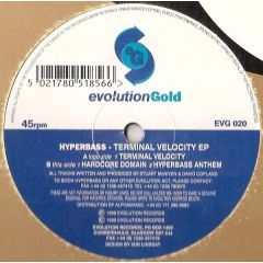 Hyperbass - Hyperbass - Terminal Velocity EP - Evolution Gold