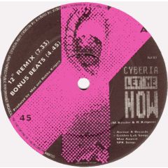 Cyberia - Cyberia - Let Me Now - Avenue X Records