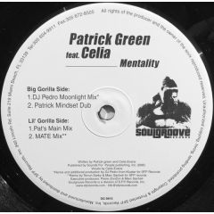 Patrick Green Ft Celia - Patrick Green Ft Celia - Mentality - Soulgroove