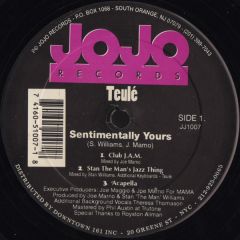 Teulé - Teulé - Sentimentally Yours - JoJo Records