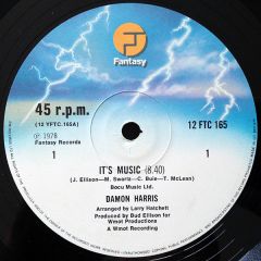 Damon Harris - Damon Harris - It's Music - Fantasy