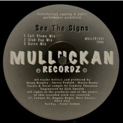 Transparent Sound - Transparent Sound - See The Signs - Mulluckan Records