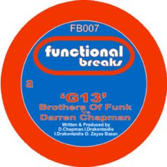 Brothers Of Funk Vs D. Chapman - Brothers Of Funk Vs D. Chapman - G13 - Functional Breaks