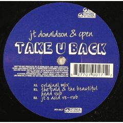 Jt Donaldson & Cpen  - Jt Donaldson & Cpen  - Take U Back - Utensil Records