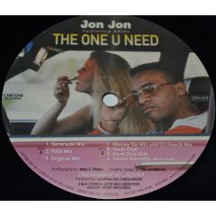 Jon Jon - Jon Jon - The One U Need - Corda Note Records