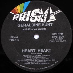 Geraldine Hunt With Charles Marotta - Geraldine Hunt With Charles Marotta - Heart Heart - Prism