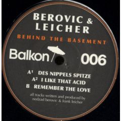 Berovic & Leicher - Berovic & Leicher - Behind The Basement - Balkon