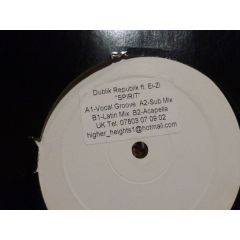 Dublik Republik Ft El Zi - Dublik Republik Ft El Zi - Spirit - Higher Heights