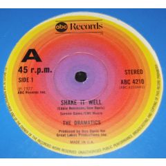 The Dramatics - The Dramatics - Shake It Well / Spaced Out Over You - Abc Records
