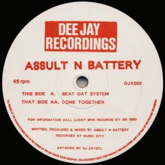 Assult N Battery - Assult N Battery - Beat Dat System - Dee Jay