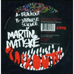 Martin Matiske - Martin Matiske - Blackout EP - Gigolo