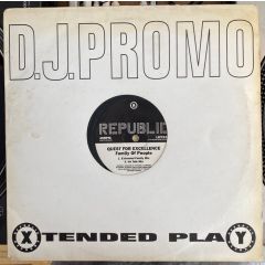 Quest For Excellence - Quest For Excellence - Family Of People - Republic Records