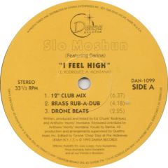 Slo Moshun - Slo Moshun - Bells Of N.Y / I Feel High - Dansa