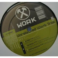 Various Artists - Various Artists - Unreleased Work Trax Vol 1 - Work Records