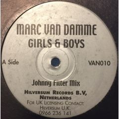 Marc Van Damme - Marc Van Damme - Girls & Boys - Hilversum Records