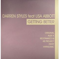 Darren Styles - Darren Styles - Getting Better - All Around The World