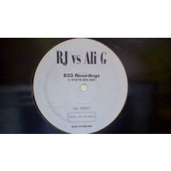 RJ vs. Ali G - RJ vs. Ali G - Hear Me Now - 833 Recordings