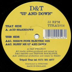 D&T - D&T - Up And Down - Tripoli Trax