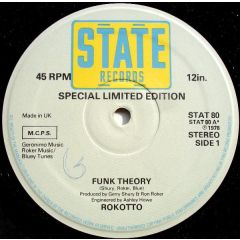 Rokotto - Rokotto - Funk Theory - State Records