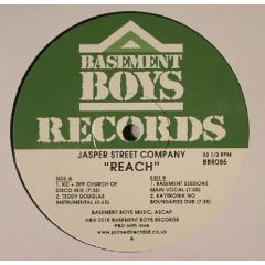 Jasper Street Co. - Jasper Street Co. - Reach - Basement Boys Records