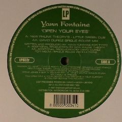 Yann Fontaine - Yann Fontaine - Open Your Eyes (Remixes) - Low Pressing