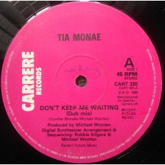 Tia Monae - Tia Monae - Don't Keep Me Waiting - Carrere