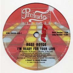 Rose Royce - Rose Royce - I'm Ready For Your Love - Prelude