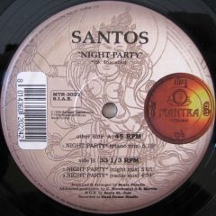 Santos - Santos - Night Party - Mantra Vibes