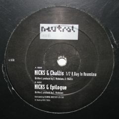 Nicks & Challis - Nicks & Challis - 1/2 A Day In Hounslow - Neutral Records