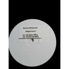 Darren Klementti - Darren Klementti - Right Now - White