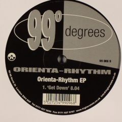 Orienta-Rhythm - Orienta-Rhythm - Orienta-Rhythm EP - 99 Degrees