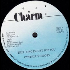 Cynthia Schloss - Cynthia Schloss - This Song Is Just For You - Charm