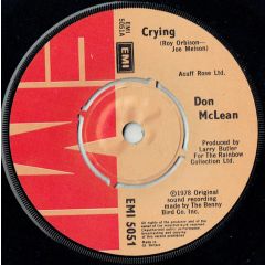 Don Mclean - Don Mclean - Crying - EMI
