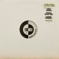 Cyndi Lauper - Cyndi Lauper - You Don't Know (Remixes) - Epic