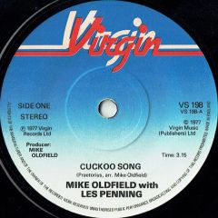 Mike Oldfield With Les Penning - Mike Oldfield With Les Penning - Cuckoo Song - Virgin