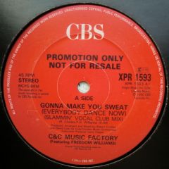 C + C Music Factory - C + C Music Factory - Gonna Make You Sweat (Everybody Dance Now) - CBS