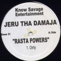 Jeru Tha Damaja - Jeru Tha Damaja - Rasta Powers - Know Savage