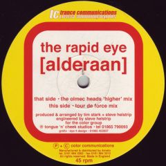 Rapid Eye - Rapid Eye - Alderaan Remixes - Color Comm