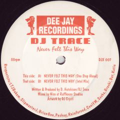 DJ Trace - DJ Trace - Never Felt This Way - Dee Jay