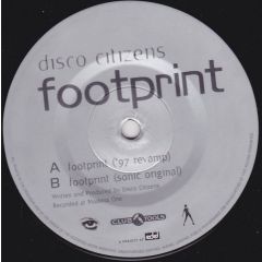 Disco Citizens - Disco Citizens - Footprint (Remixes) - Club Tools