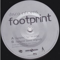 Disco Citizens - Disco Citizens - Footprint - Club Tools
